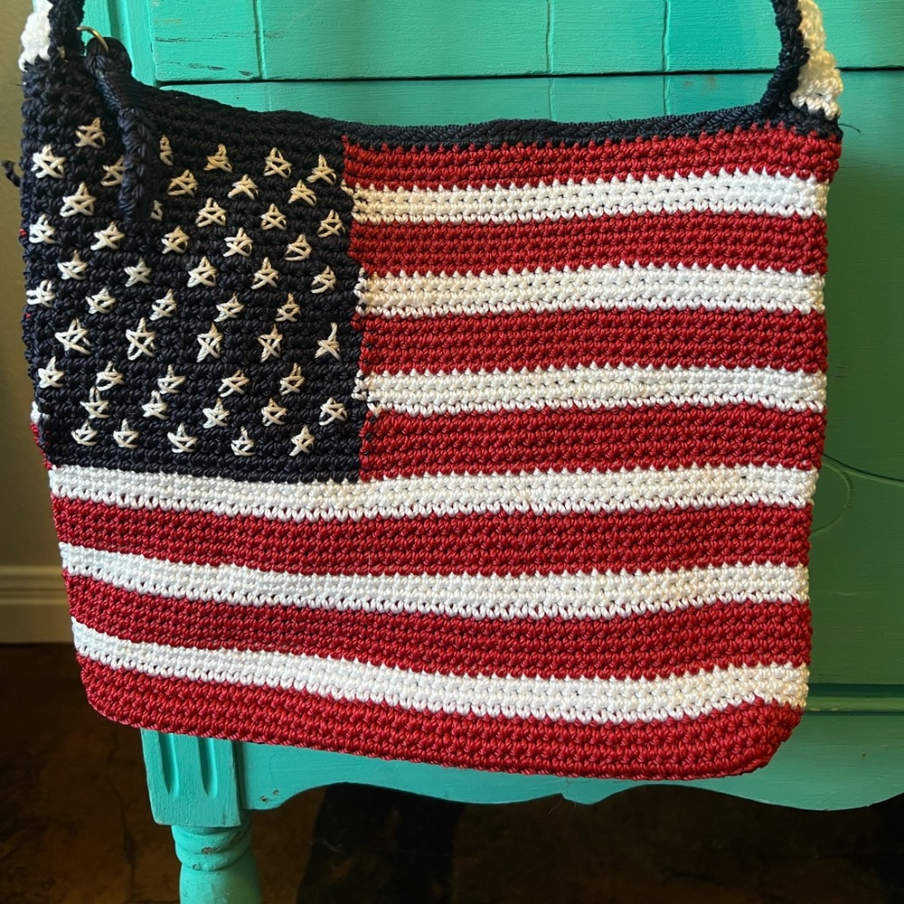 American flag purse